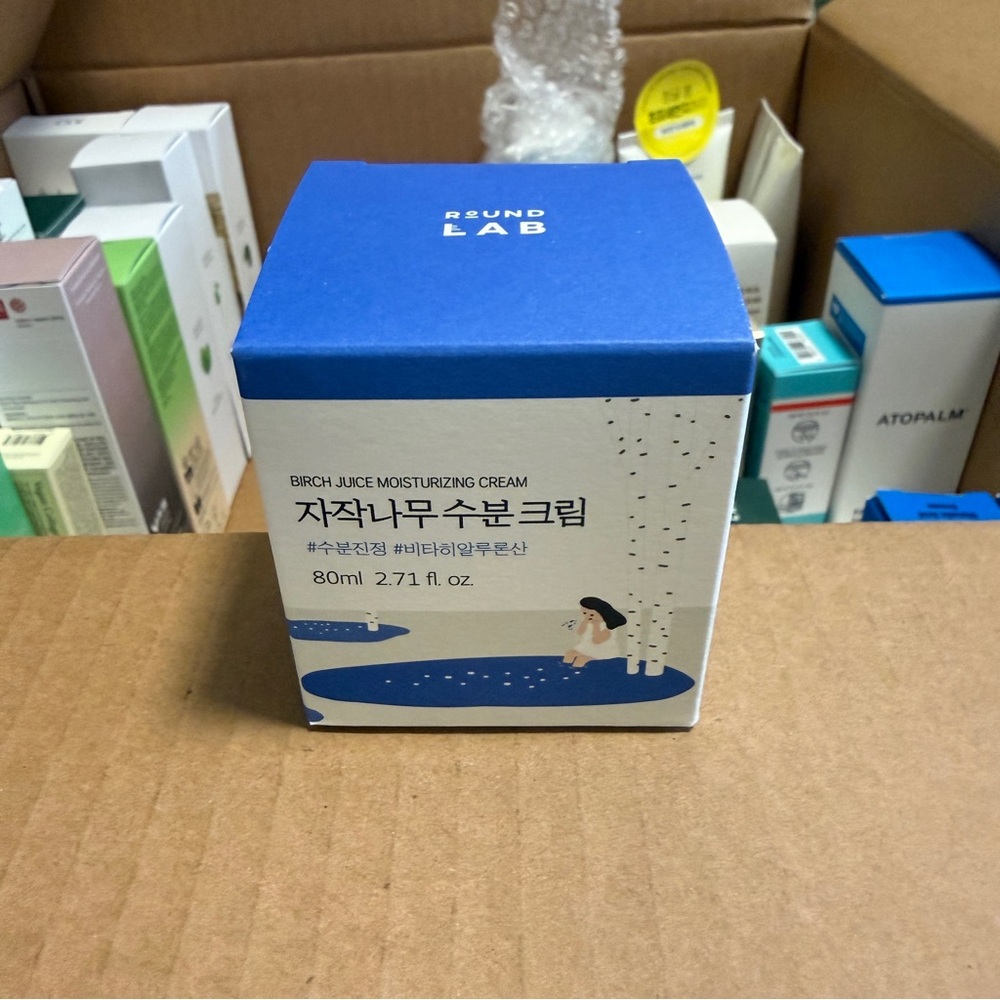 Round Lab Birch Juice Moisturizing Cream 80ml K-Beauty